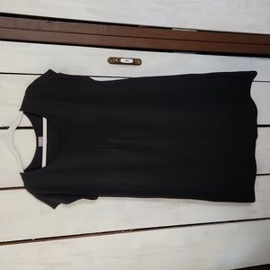 J. Jill A-Line Dress with Neck Detail Size Medium